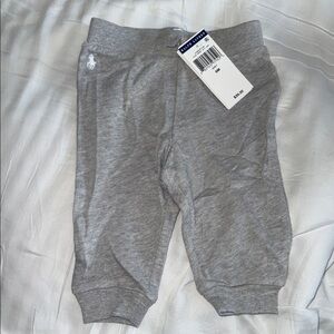 Ralph Lauren Gray Baby Knit Jogger Pants